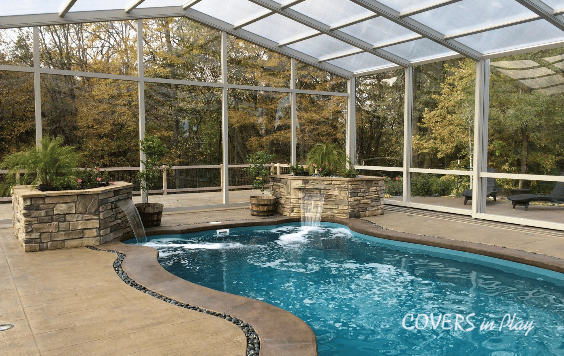 Temporary patio solutions like umbrellas and tents