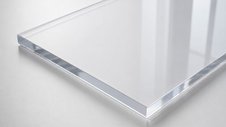 Standard 10 mm twin-wall polycarbonate roof panel used in retractable pool enclosures for insulation and natural light.