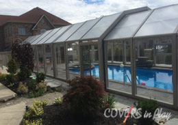 Brampton Ontario Retractable Pool Enclosure