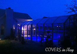 Chalfont Pennsylvania Retractable Pool Enclosure