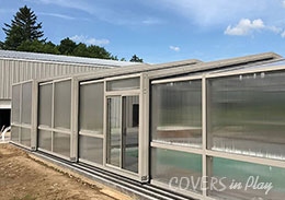 Genoa City Wisconsin Indoor Outdoor Pool Enclosure