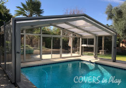 Mesa Arizona Retractable Pool Enclosure